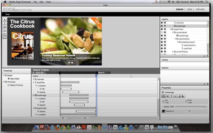 screenshot of Adobe AIR